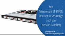Atto ET 8100T: Ethernet-to-SAS-Bridge von Overland-Tandberg